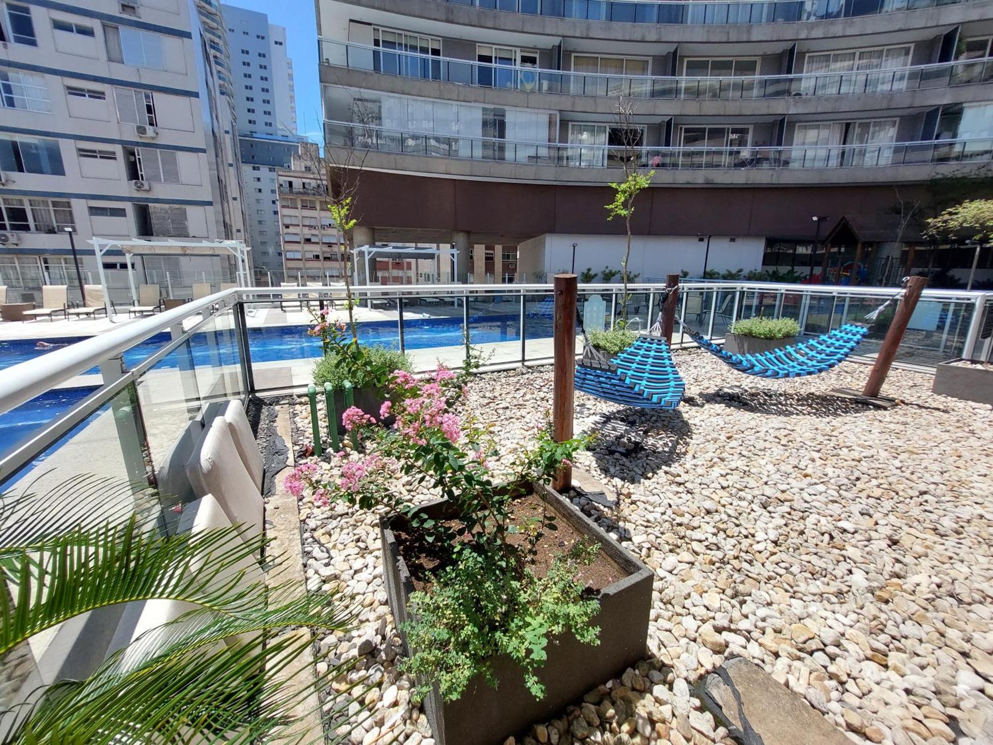 Book Santos - Condominio Unlimited - Apartamento Com Vista Mar E Apartamento Com Vista Piscina المظهر الخارجي الصورة