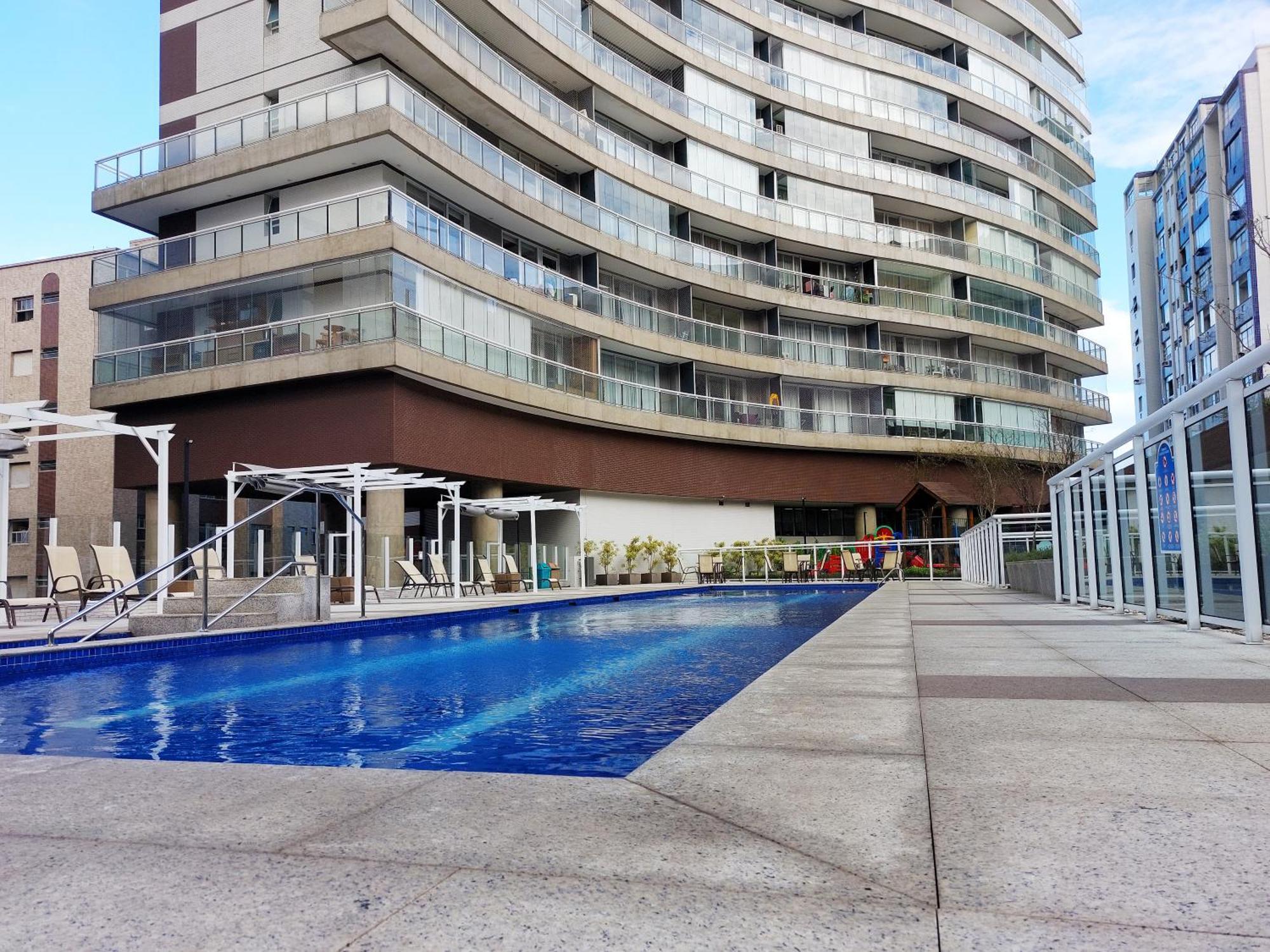 Book Santos - Condominio Unlimited - Apartamento Com Vista Mar E Apartamento Com Vista Piscina المظهر الخارجي الصورة