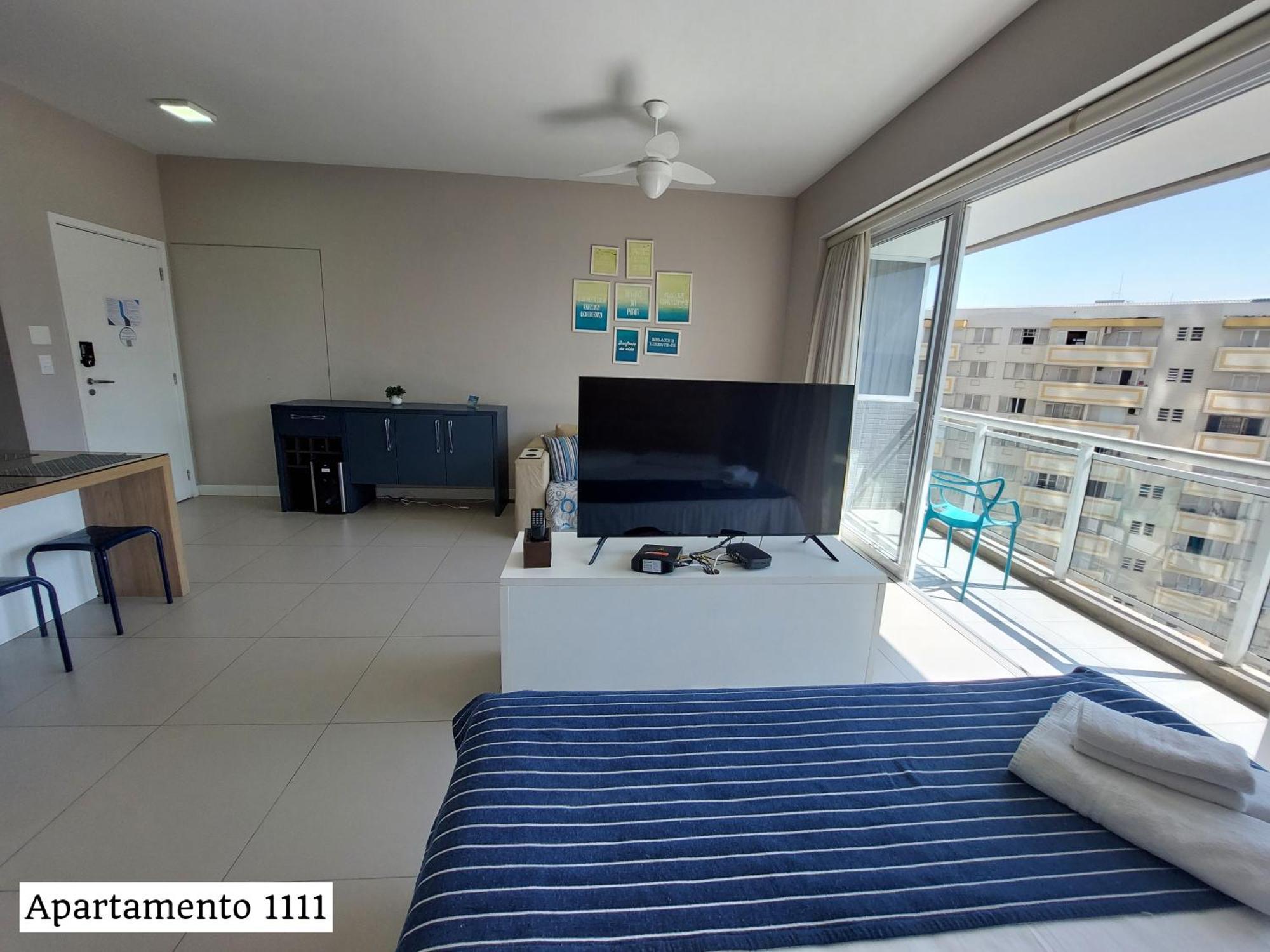 Book Santos - Condominio Unlimited - Apartamento Com Vista Mar E Apartamento Com Vista Piscina الغرفة الصورة